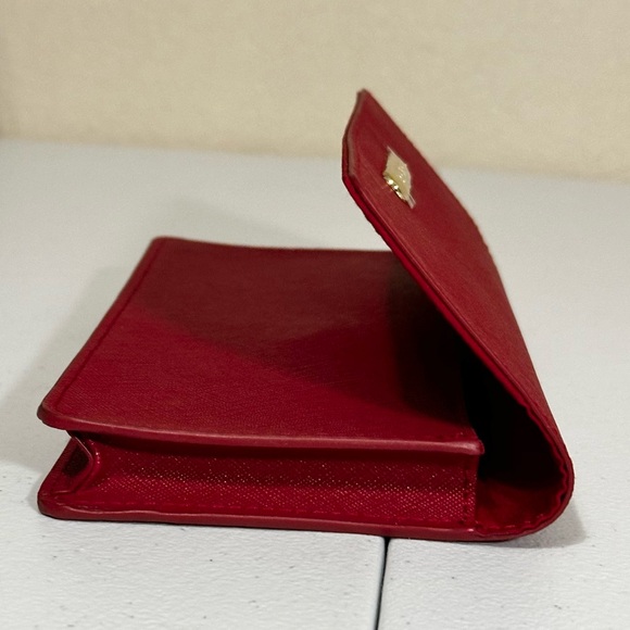 Michael Kors Red Clutch - Picture 7 of 8